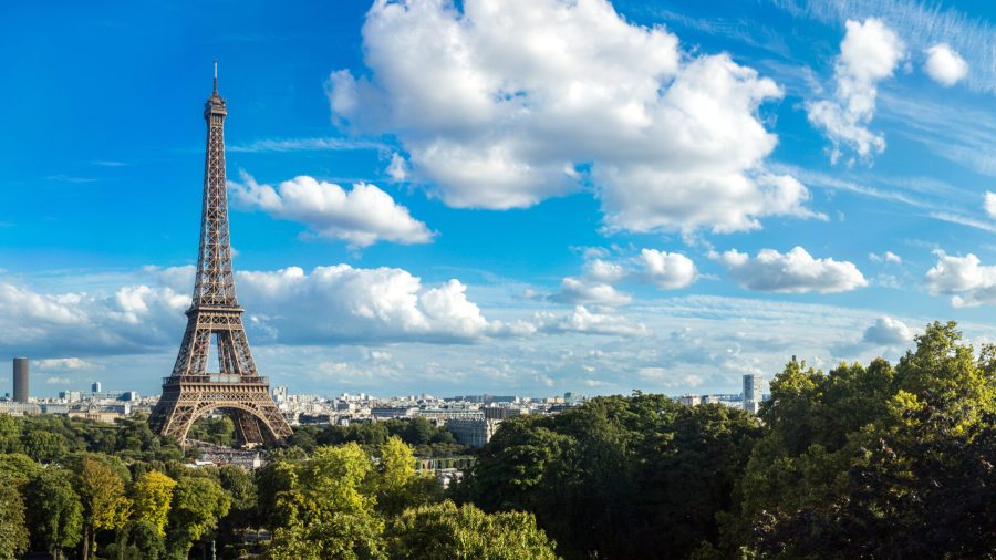 Eiffel Tower in Paris, France